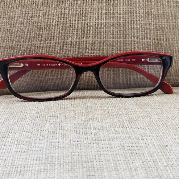 Kate Spade New York Women Glasses Frame ADINA Red Tortoise Eyeglasses 01A2 135 main image 7